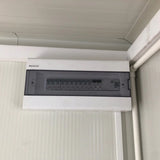 Contenedor de panel sándwich con aseo, 6,00×3,00