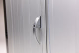 Remolque cerrado de aluminio y fibra 490x177x180cm estado nuevo