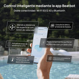 Pro Cordless Robotic limpiafondos inalámbrico, Limpia el Suelo, Las Paredes