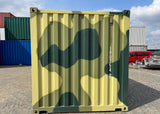 Contenedor Marítimo de 20 Pies – Camuflaje