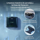 Pro Cordless Robotic limpiafondos inalámbrico, Limpia el Suelo, Las Paredes