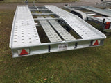 Remolque portacoches ptac 2700 kg entregado nuevo con 4 años de garantía