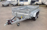 Remolque basculante de alta resistencia Lider, PTAC 1500 kg, ejes dobles con freno